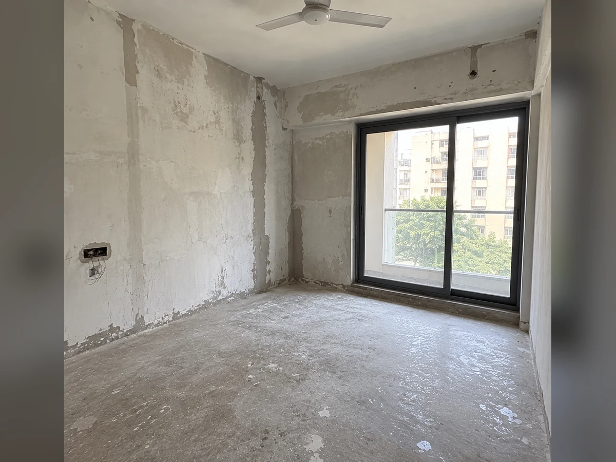 Original site condition before bedroom transformation
