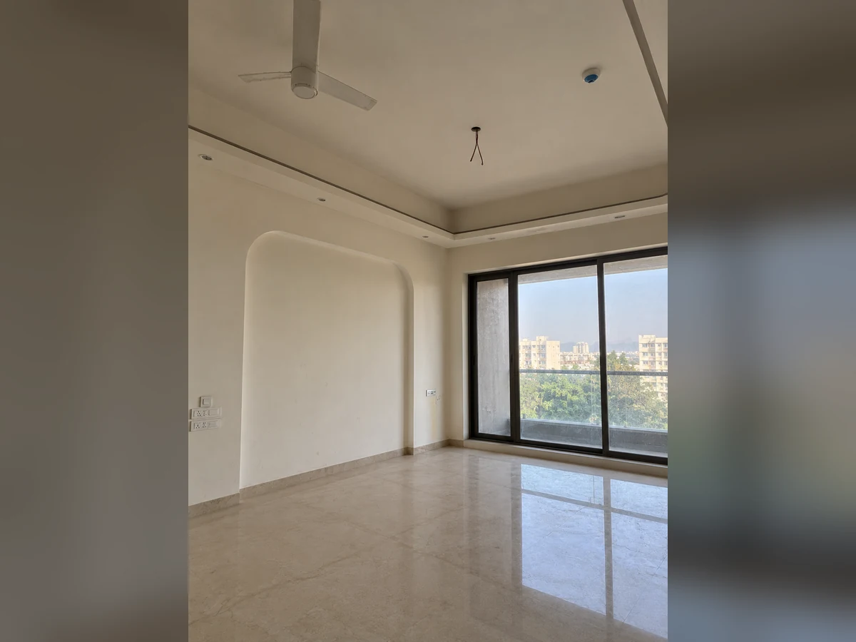 Completed living room interior transformation by Royal Contractor